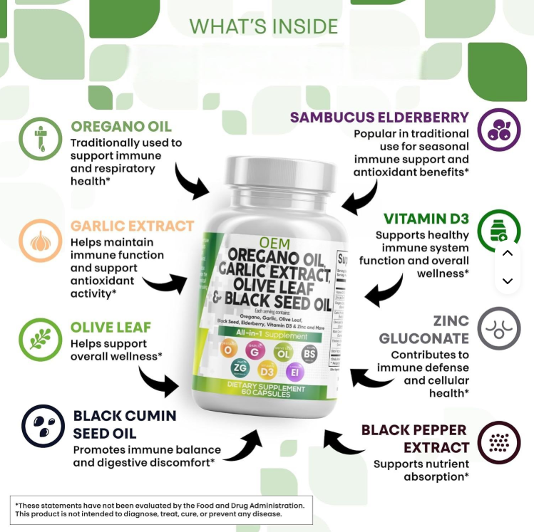 Full-effect Immune Digestion Health Support Capsule