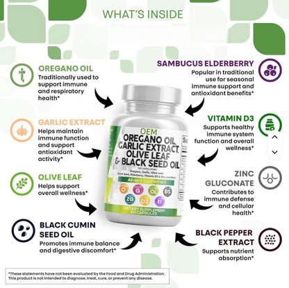 Full-effect Immune Digestion Health Support Capsule