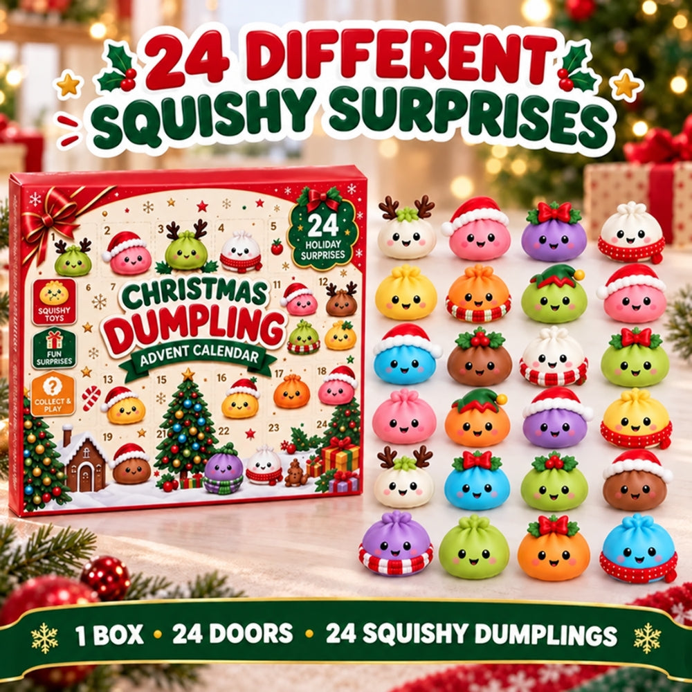 Christmas Squishy Dumpling Advent Calendar