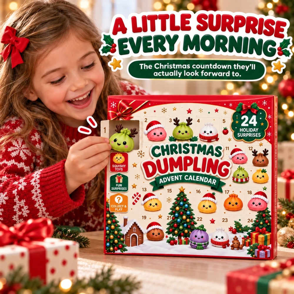 Christmas Squishy Dumpling Advent Calendar