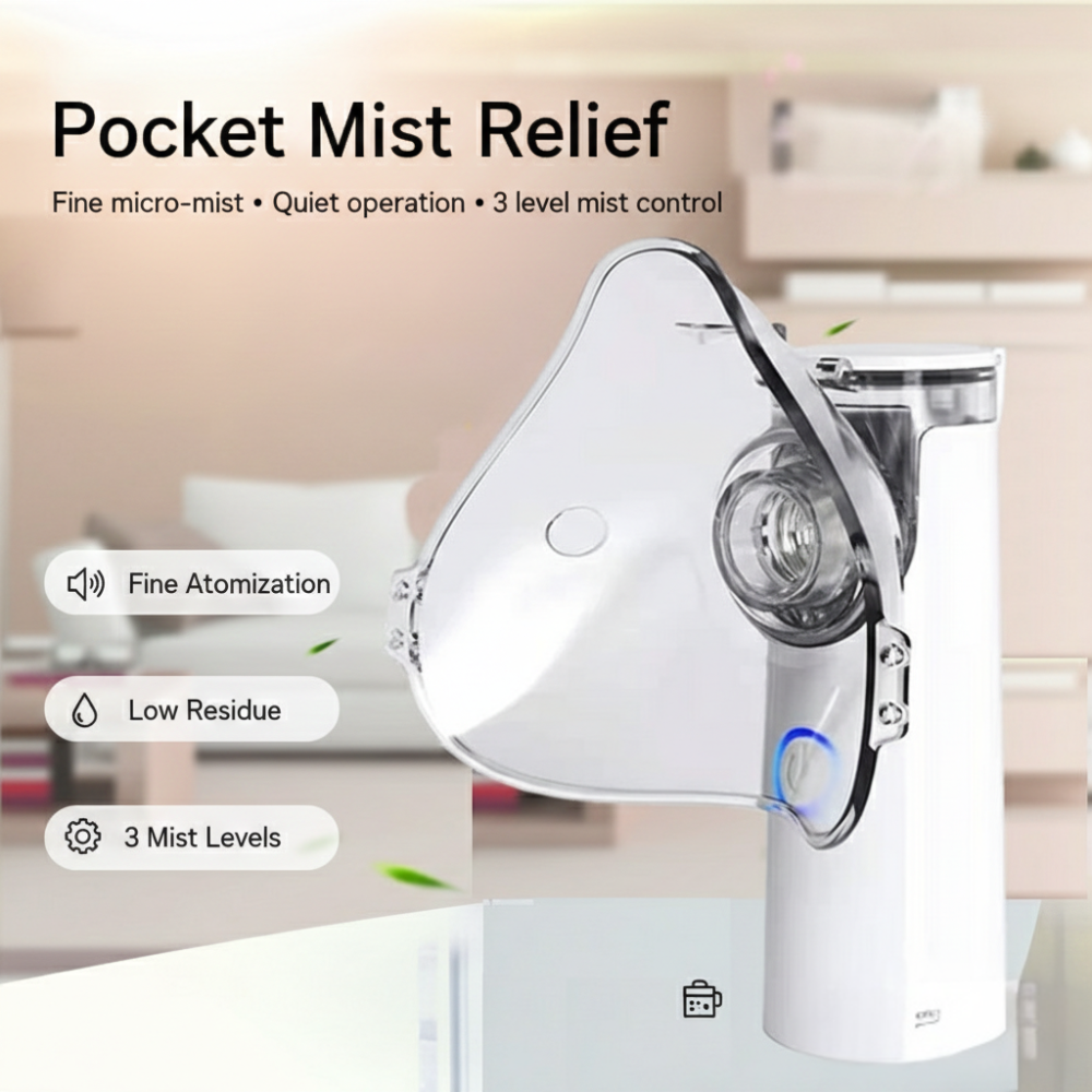GentleMist Portable Handheld Nebulizer Device