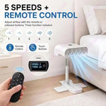 Cooling Bed Air Circulator Fan