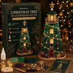 DIY Christmas Lighthouse Kit