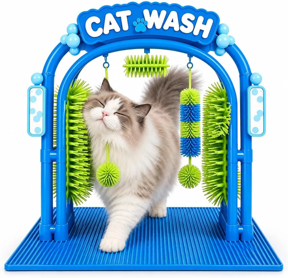 Cat Grooming Arch Scratcher