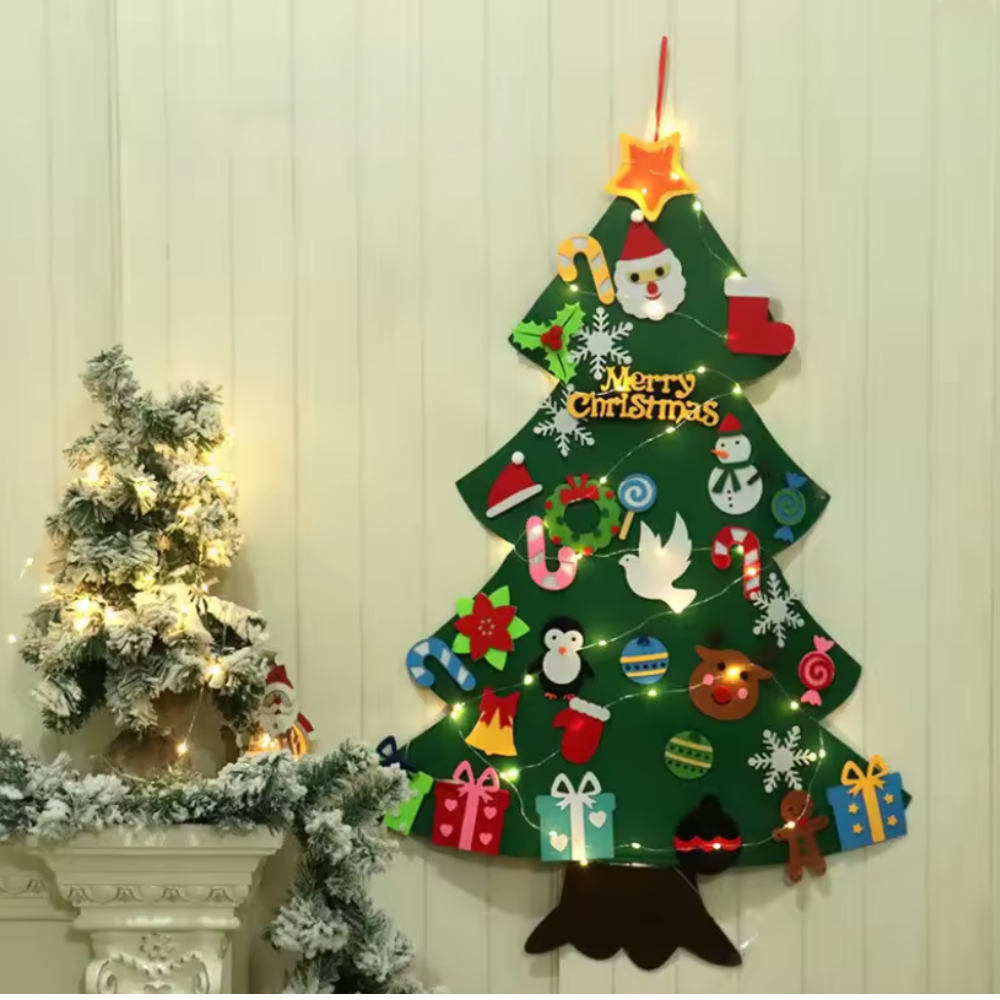 Felt DIY Christmas Tree Kit