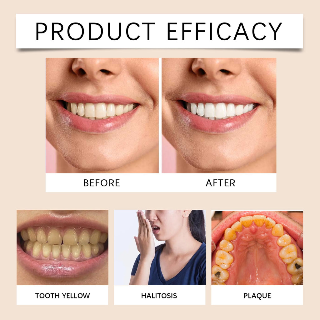 Volcanic Ash Tooth Cleaning Toothpowder Clean Oral Odor Teeth Cleaning Care Beauty Toothpowder