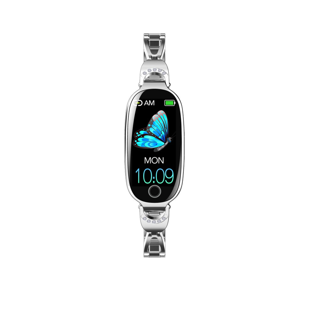 Smart Watch - Fitness Tracker And Menstrual Cycle Tracking, Heart Rate&Blood Pressure Monitoring, Sleep Tracking, Step Counter, Waterproof Smart Watch Compatible With IPhone&Android Phones