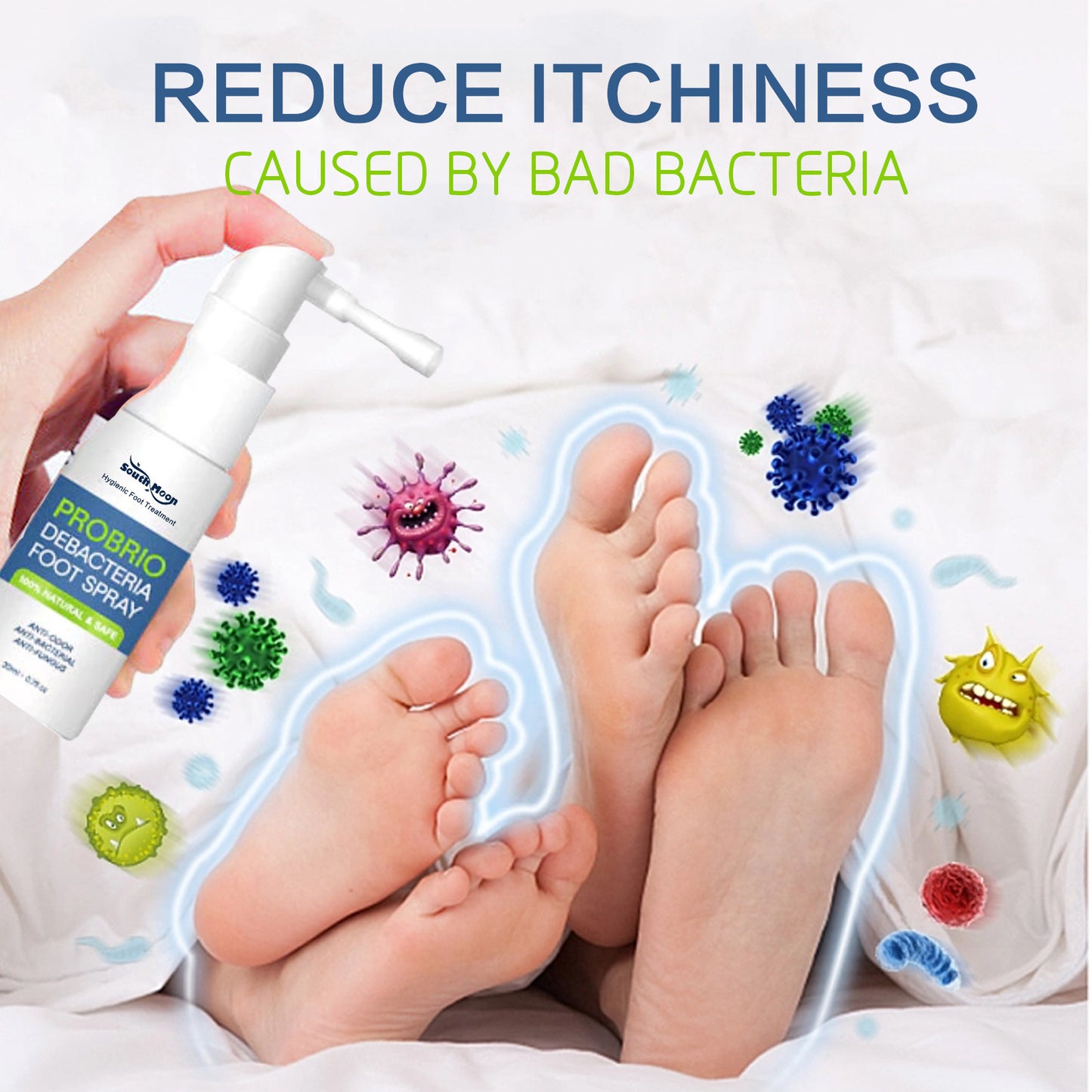 Nourishing Foot Spray To Hydrate Dry Skin On The Feet