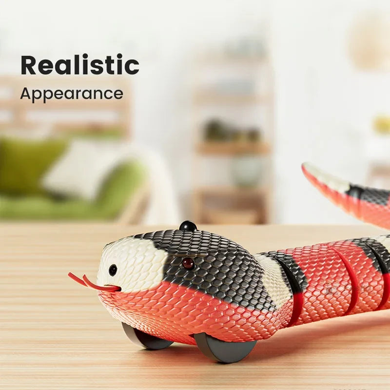 Interactive Electric Snake Cat Toy