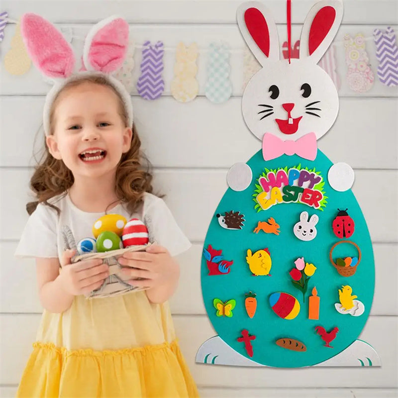 Easter Felt Craft Rabbit Kit