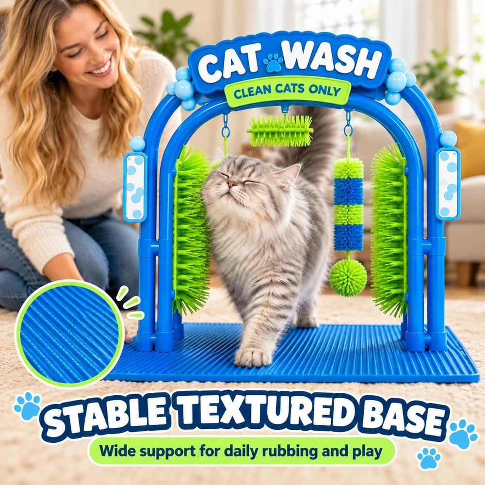 Cat Grooming Arch Scratcher