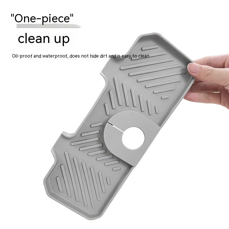 Splash-proof Waterproof Faucet Drainage Mat