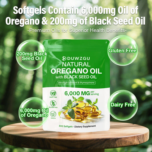 180 Softgel Capsules Of Oregano Oil