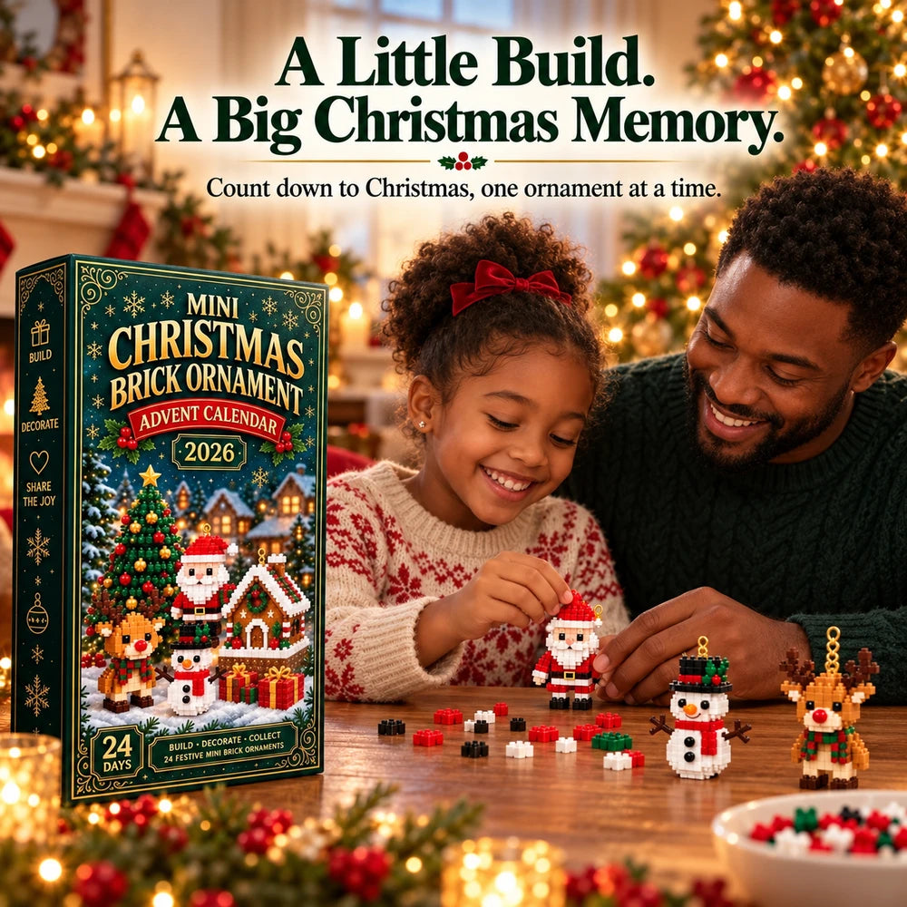 24 Days Mini Christmas Brick Advent Calendar
