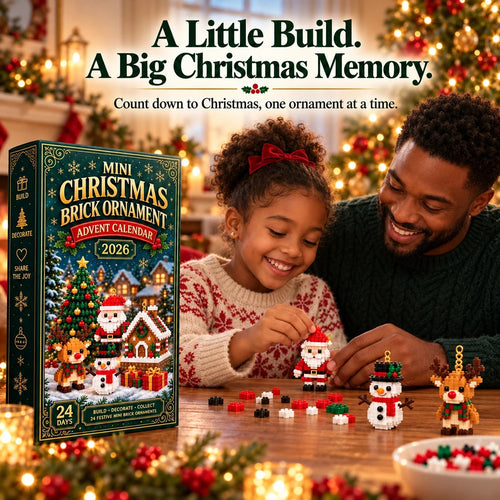 24 Days Mini Christmas Brick Advent Calendar