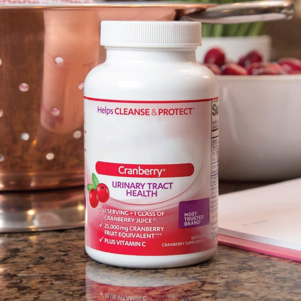 Cranberry Soft Capsules Contains Vitamin C