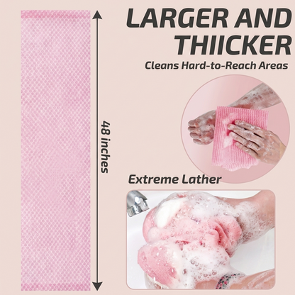 SkinWeave Gentle Exfoliating Shower Towel