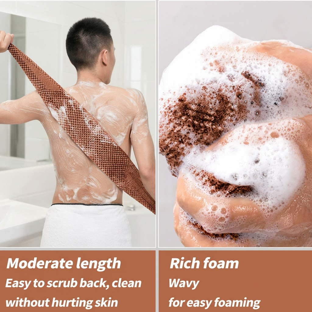 SkinWeave Gentle Exfoliating Shower Towel