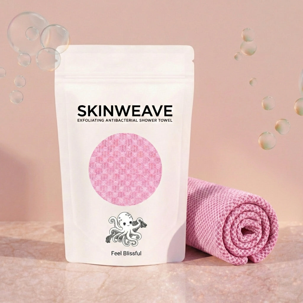 SkinWeave Gentle Exfoliating Shower Towel
