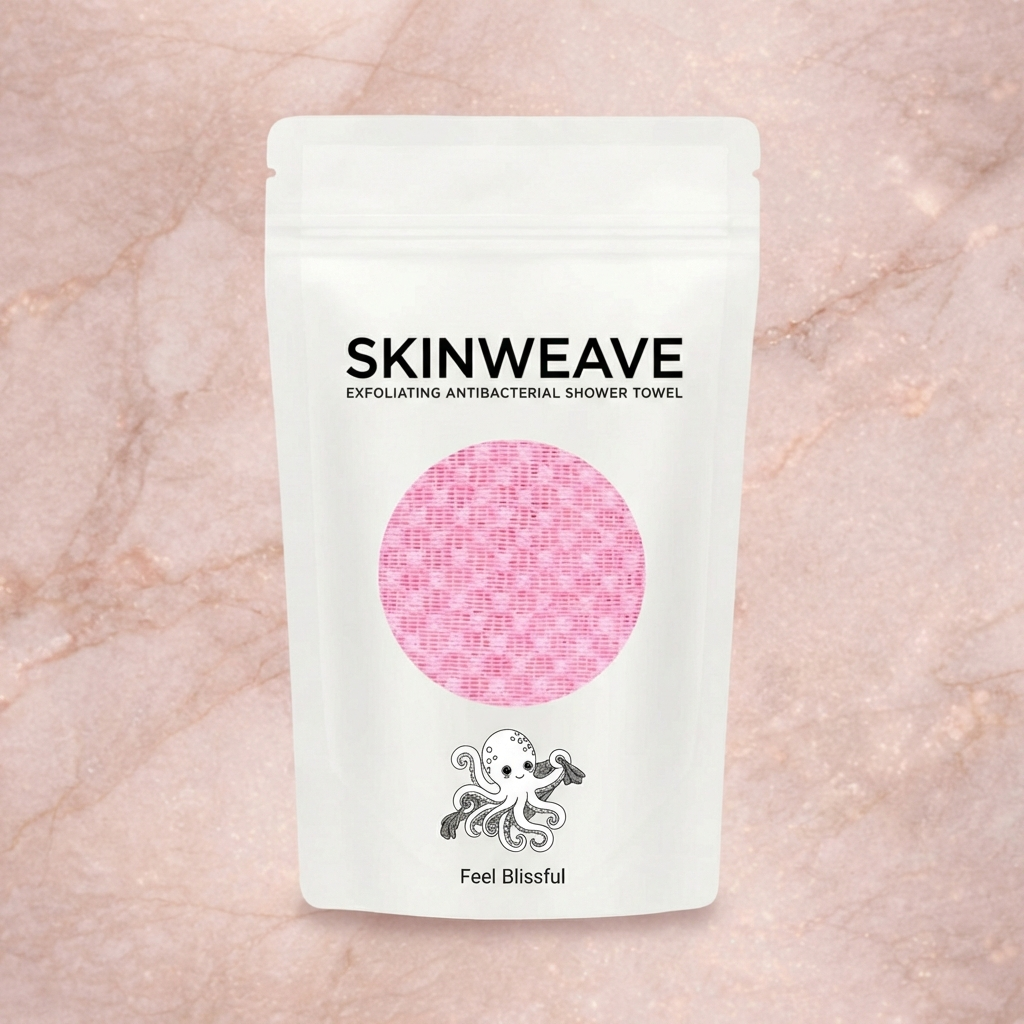 SkinWeave Gentle Exfoliating Shower Towel