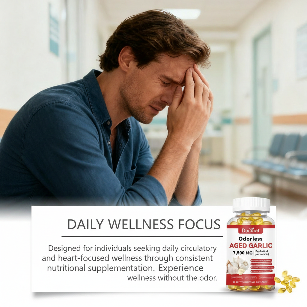 Daily Garlic Vitality Boost Softgels