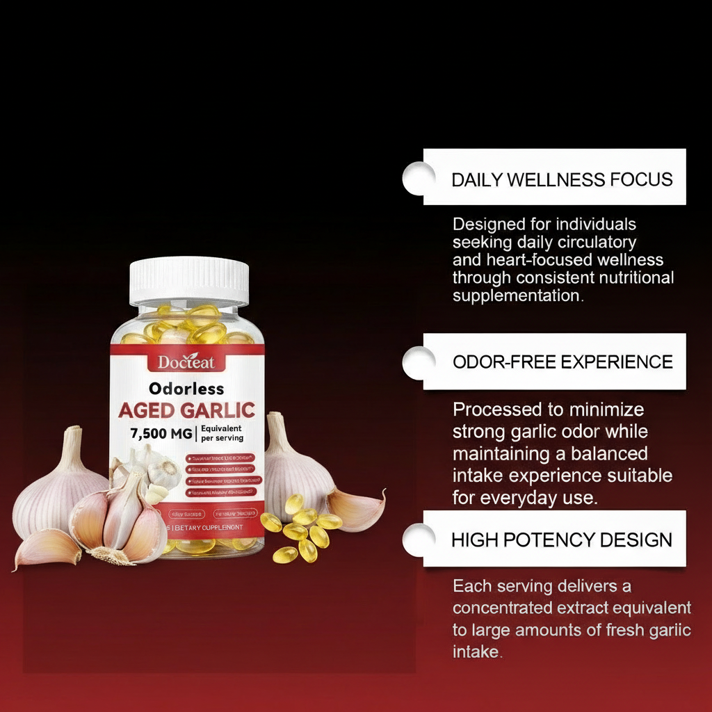 Daily Garlic Vitality Boost Softgels