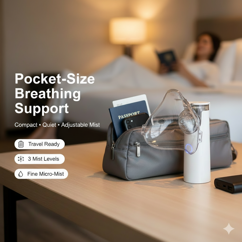 GentleMist Portable Handheld Nebulizer Device