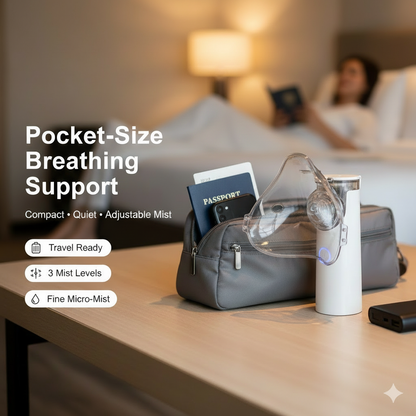 GentleMist Portable Handheld Nebulizer Device