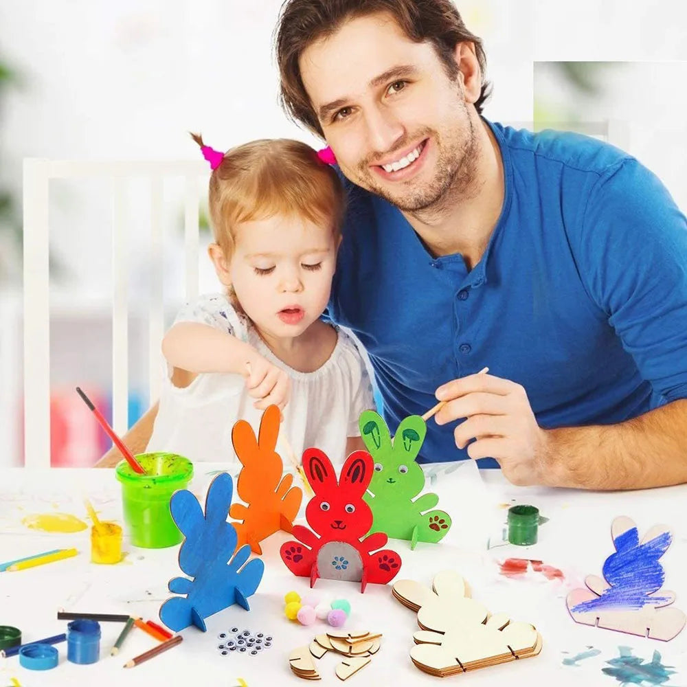 Wooden Bunny DIY Set