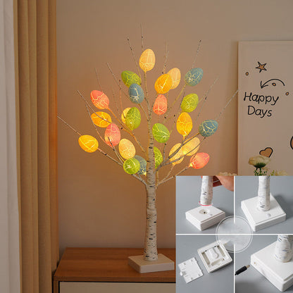 Instant Easter Ambience — Cozy LED Birch Tree Decor