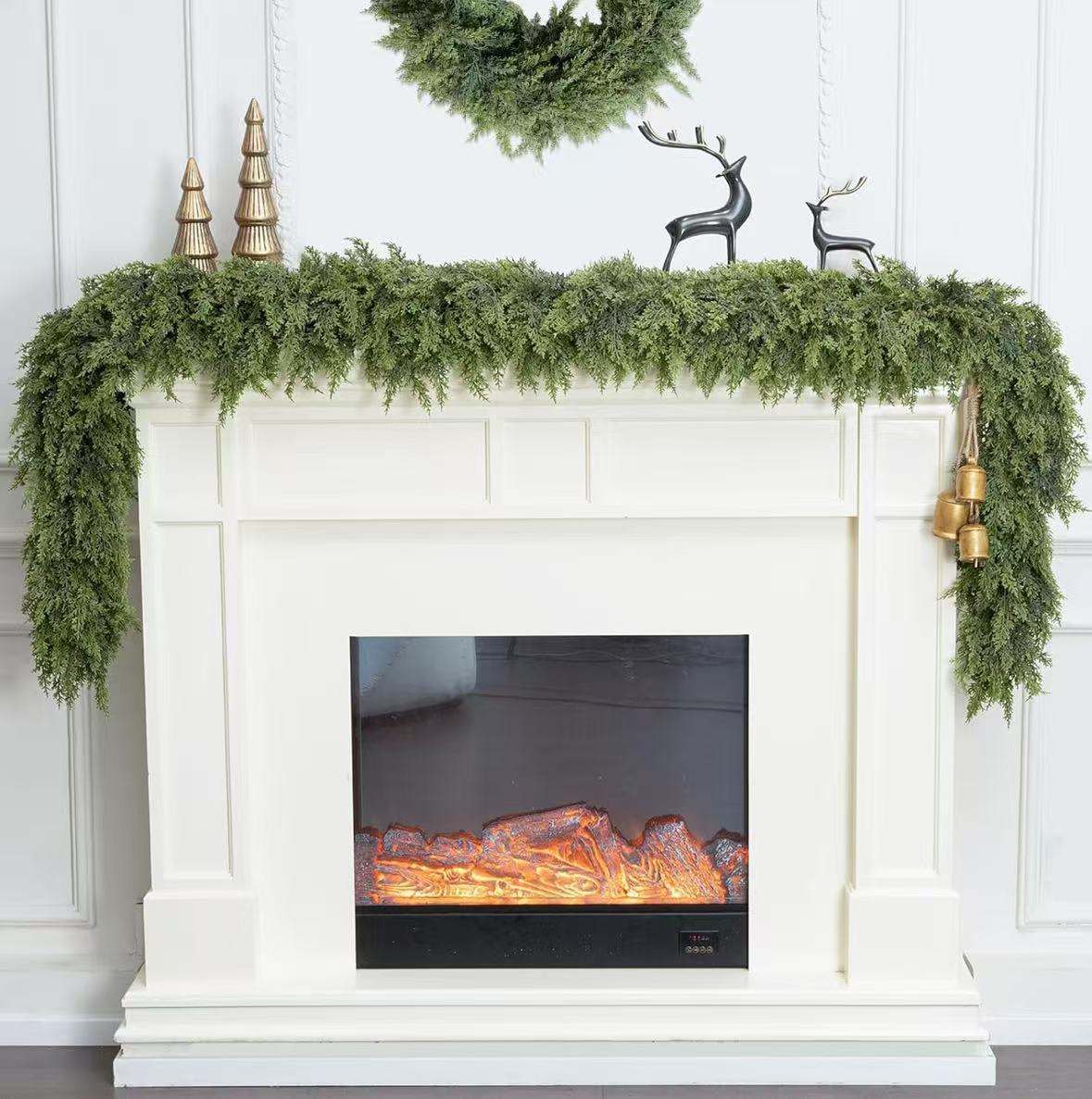 Cozy Cedar Holiday Garland Decor