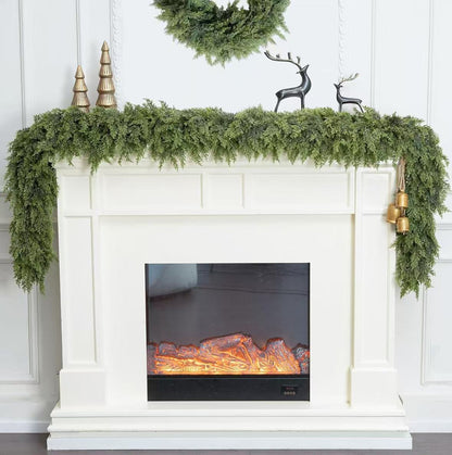 Cozy Cedar Holiday Garland Decor