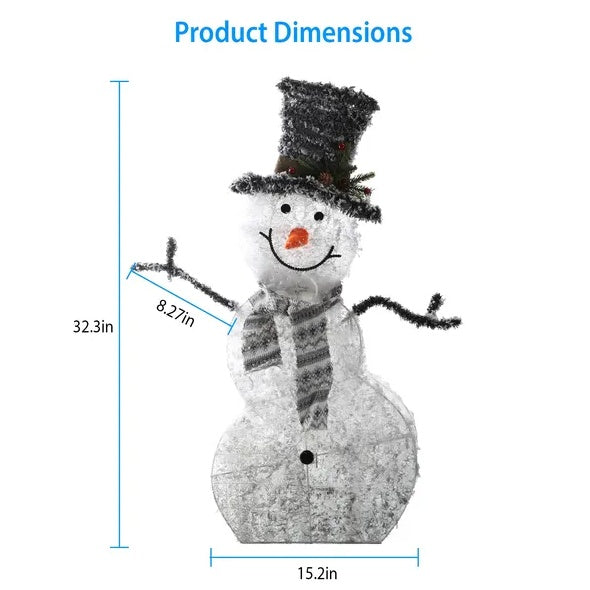 Glow Snowman Holiday Light