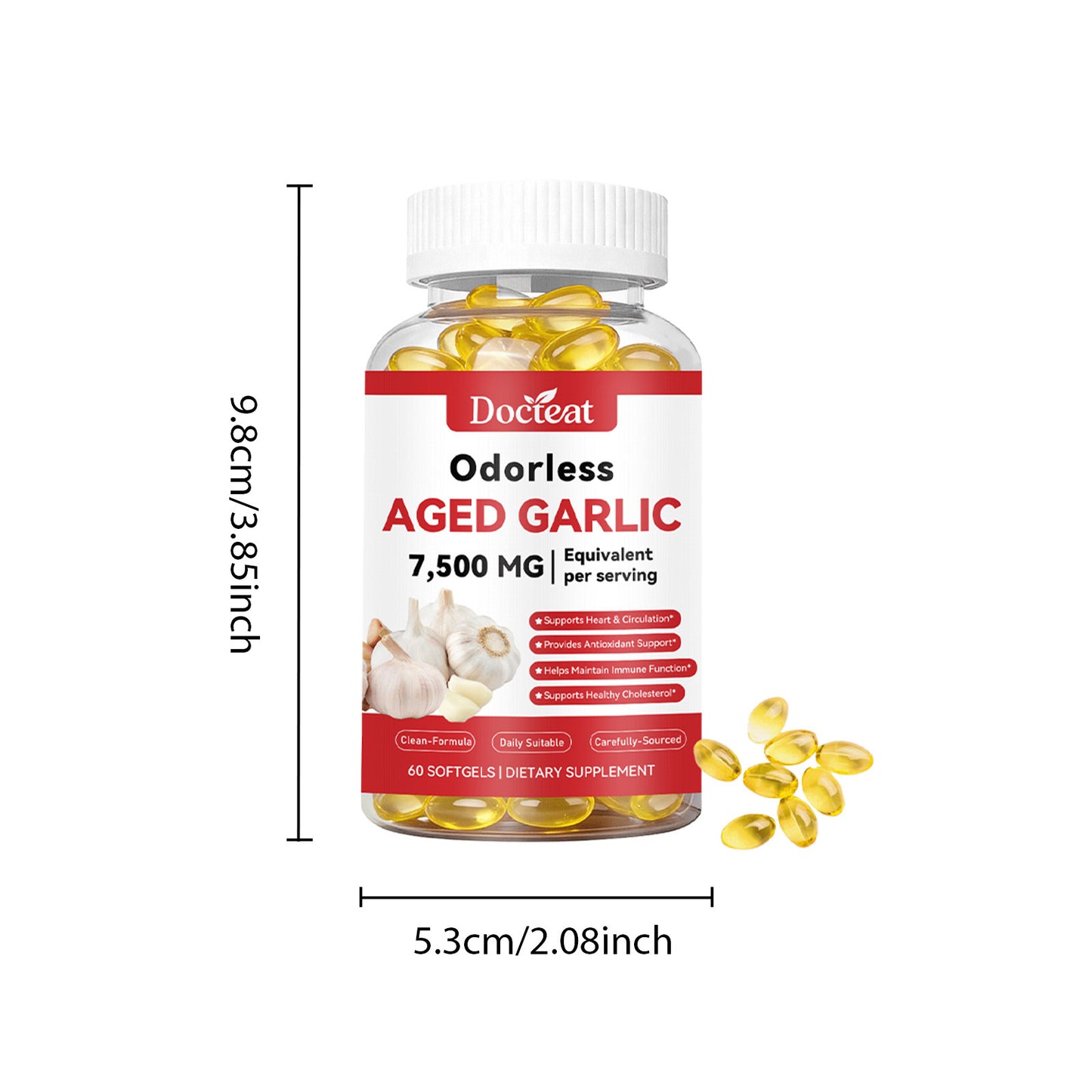 Daily Garlic Vitality Boost Softgels