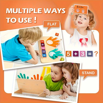 Wooden Number Learning Board
