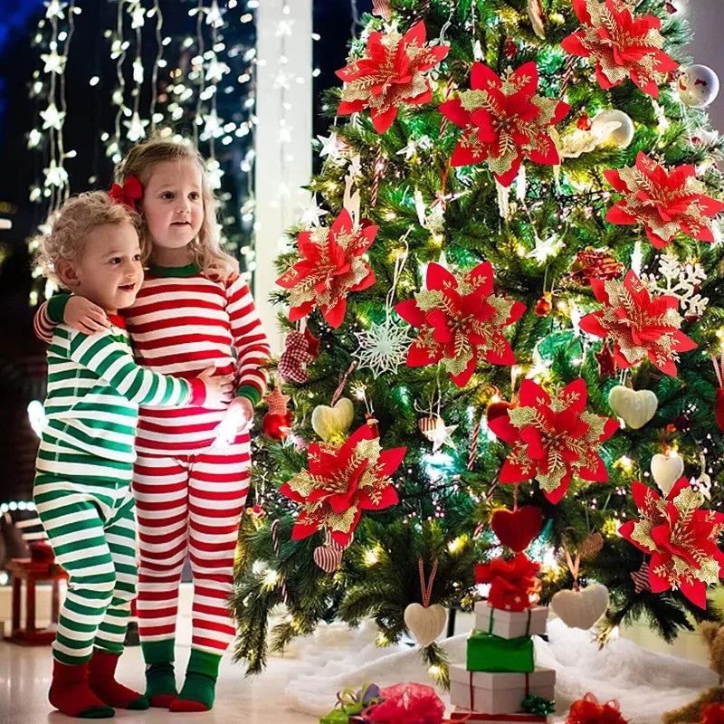 Sparkling Christmas Blossoms