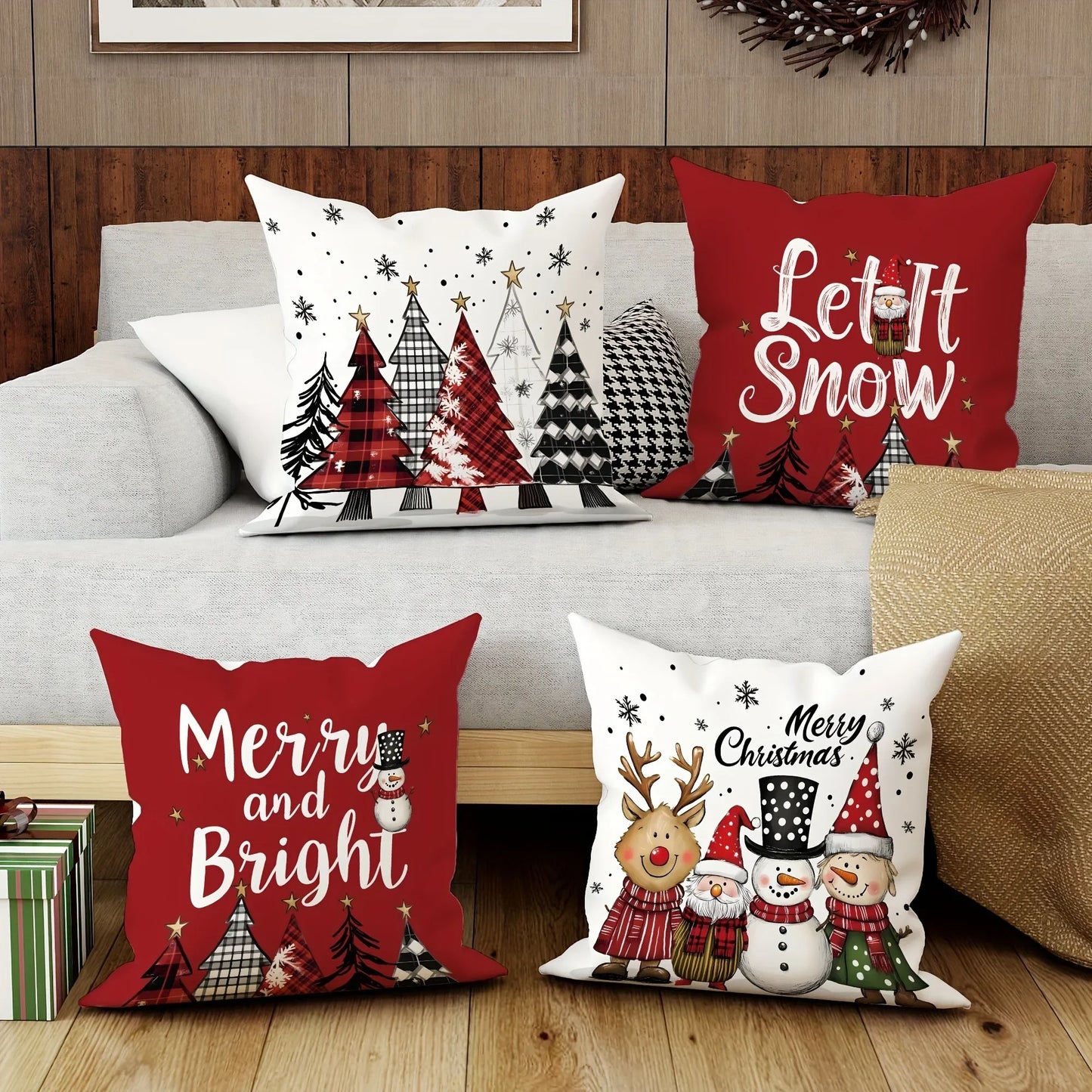 Festive Santa Pillowcase