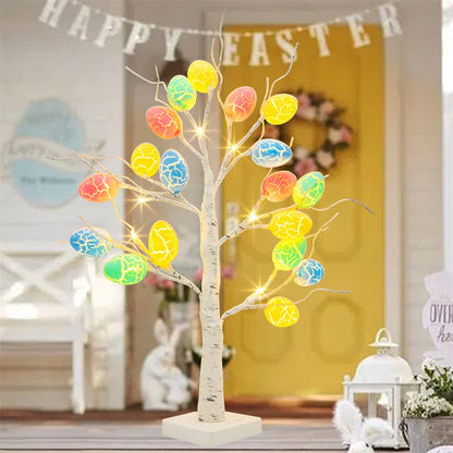 Instant Easter Ambience — Cozy LED Birch Tree Decor