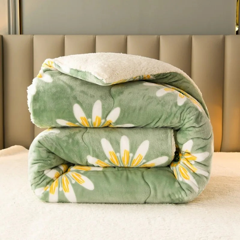 Cozy Winter Plush Blanket