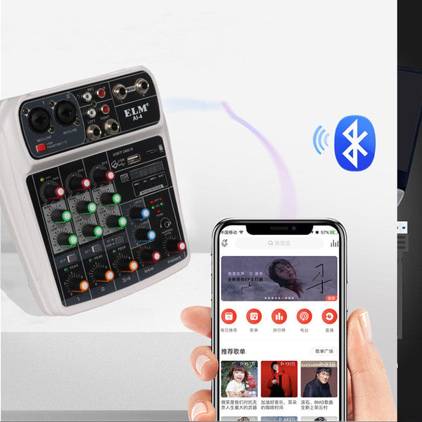 LivePro Portable Vocal Recording Mixer