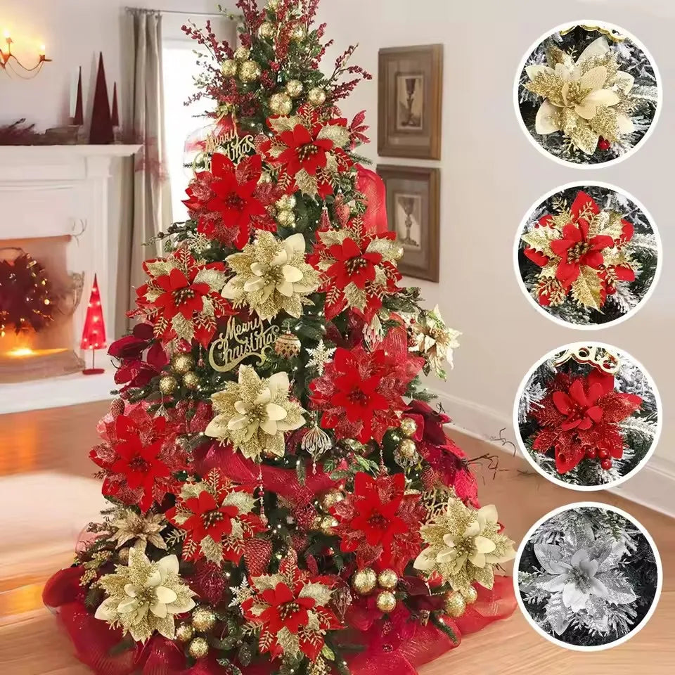 Sparkling Christmas Blossoms
