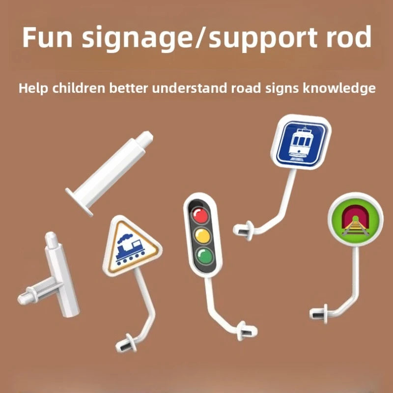 Magnetic Rail Car Builder Set