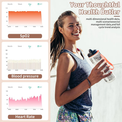 Smart Ring For Women, Health & Fitness Tracker