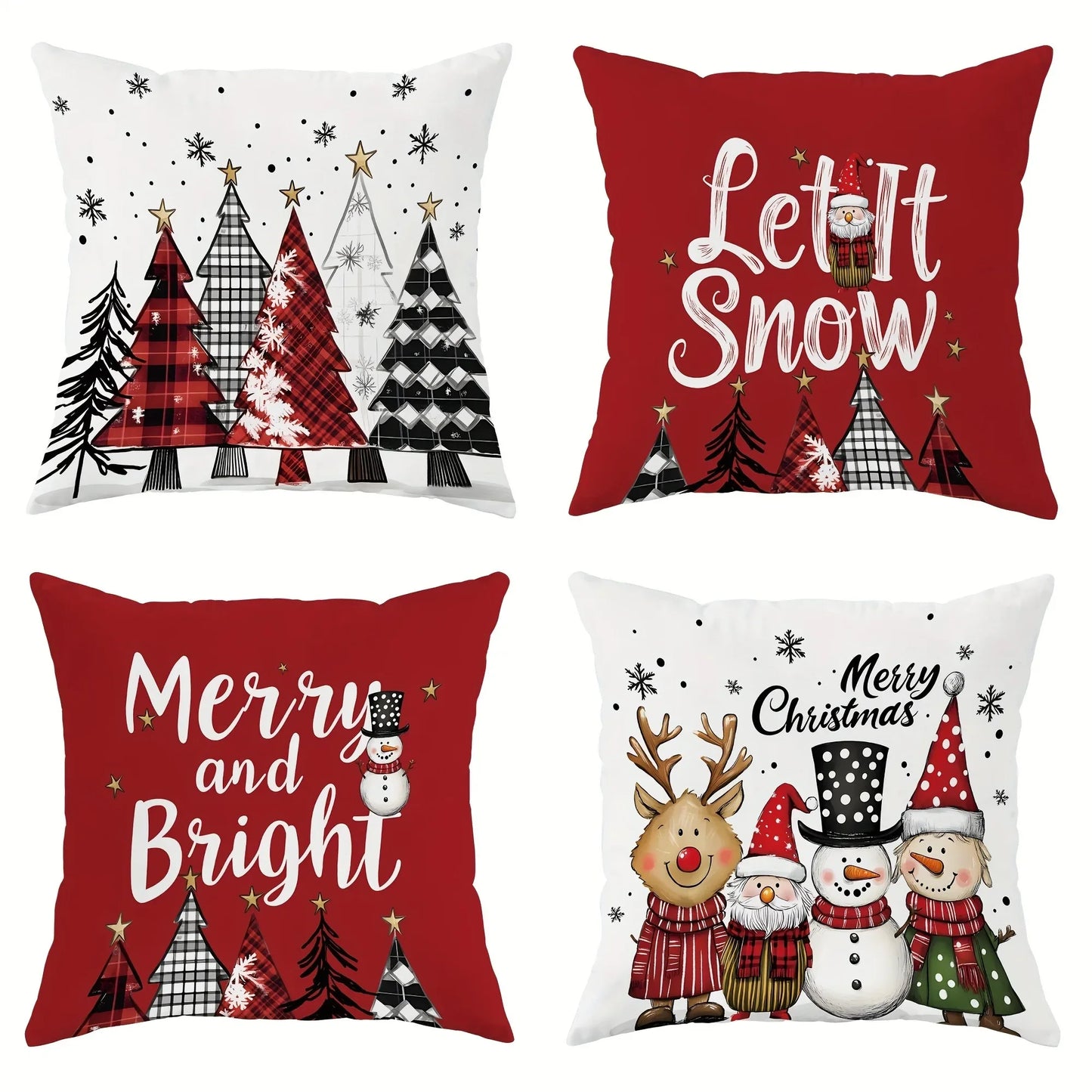 Festive Santa Pillowcase