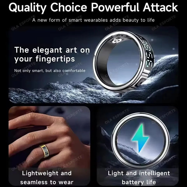EdgeSense Smart Health Tracker Ring