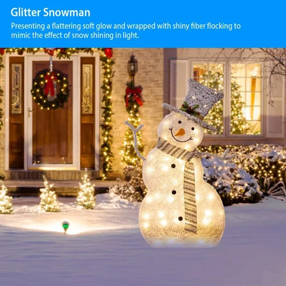 Glow Snowman Holiday Light