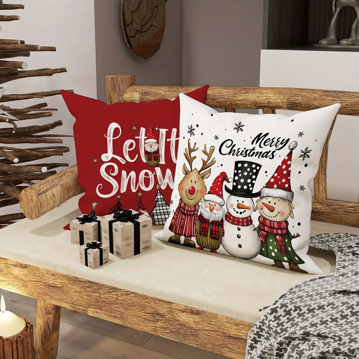 Festive Santa Pillowcase