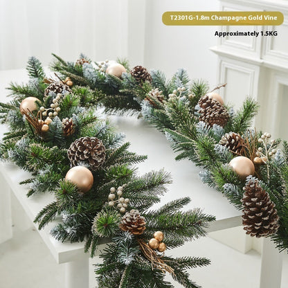 White Winter Glow Garland