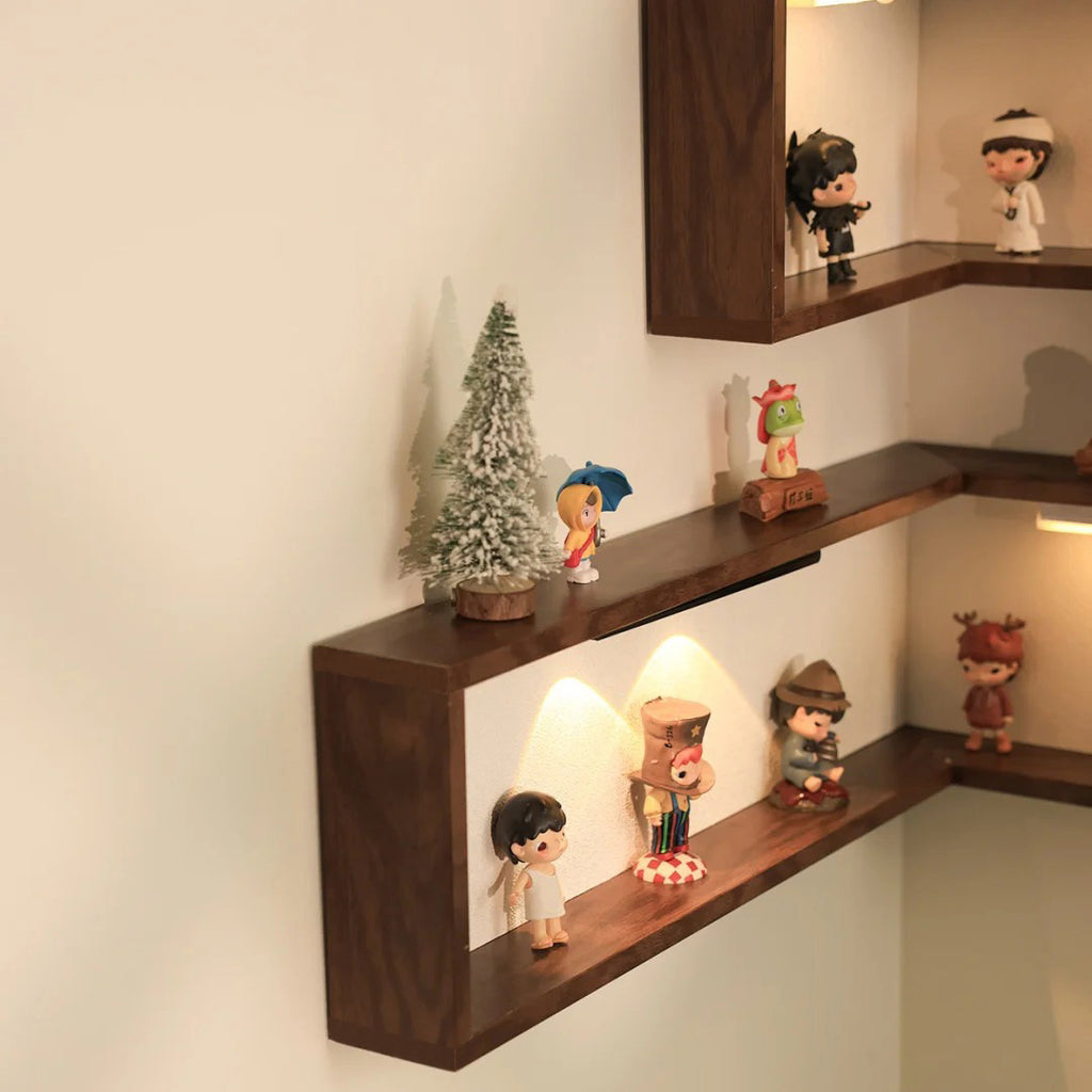90 Degree Corner Wall Shelf |Turn Unused Corners Into Functional Storage