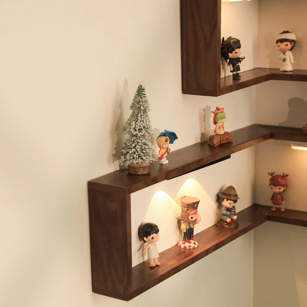 90 Degree Corner Wall Shelf |Turn Unused Corners Into Functional Storage